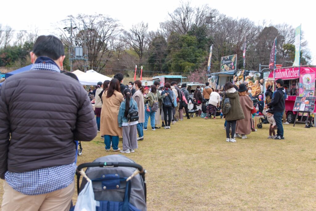 名古屋のキッチンカー、パークBIYORI